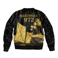 Mada Martinique Bomber Jacket Martinique Yole Gold