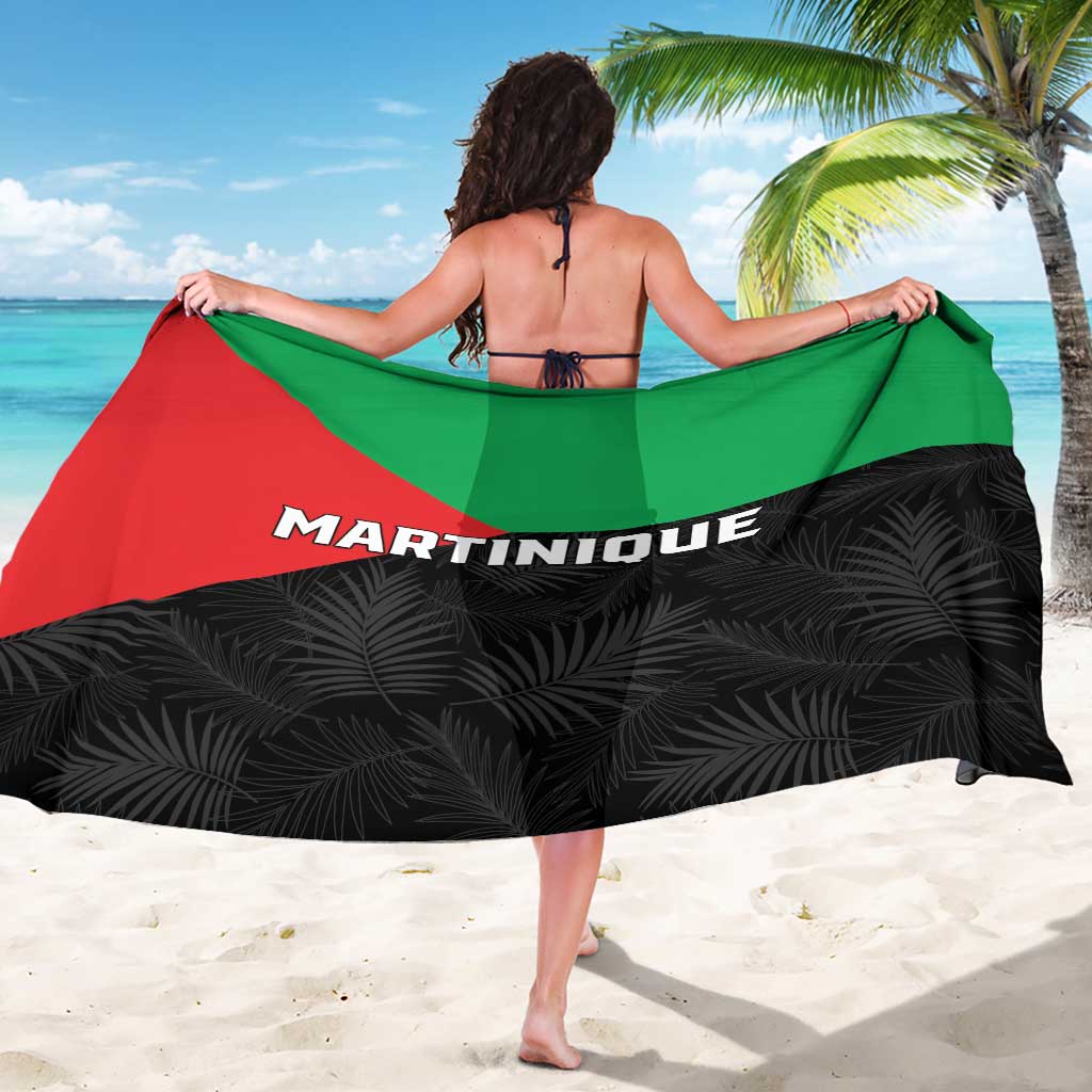 Martinique Sarong Simple Style With Palm Leaf Pattern