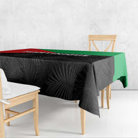 Martinique Tablecloth Simple Style With Palm Leaf Pattern