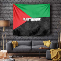 Martinique Tapestry Simple Style With Palm Leaf Pattern
