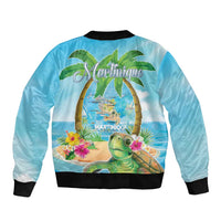 Bonjou Martinique Bomber Jacket Welcome To Heaven