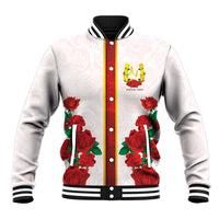 Kentucky Horse Racing Baseball Jacket Rose Floral