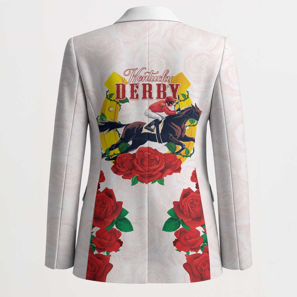 Kentucky Horse Racing Blazer Rose Floral