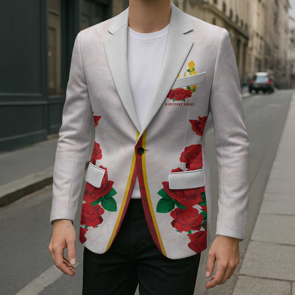 Kentucky Horse Racing Blazer Rose Floral