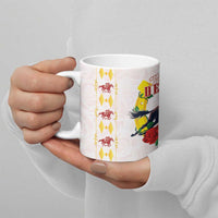 Kentucky Horse Racing Ceramic Mug Rose Floral
