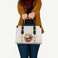 Kentucky Horse Racing Leather Bag Rose Floral
