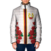 Kentucky Horse Racing Padded Jacket Rose Floral