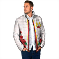 Kentucky Horse Racing Padded Jacket Rose Floral