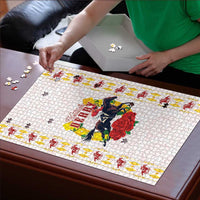 Kentucky Horse Racing Puzzle Rose Floral