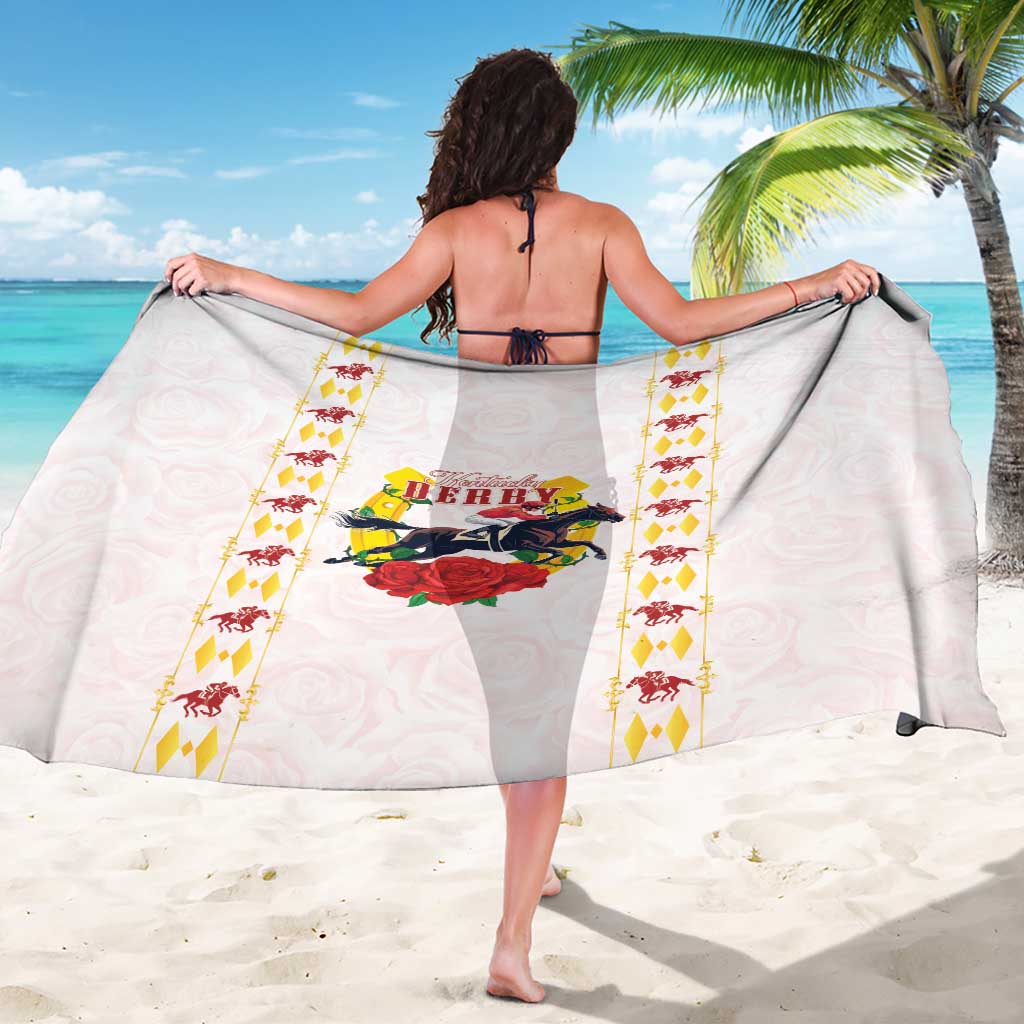 Kentucky Horse Racing Sarong Rose Floral
