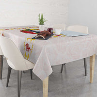 Kentucky Horse Racing Tablecloth Rose Floral