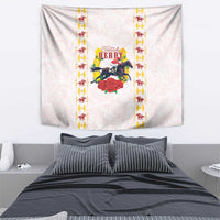 Kentucky Horse Racing Tapestry Rose Floral