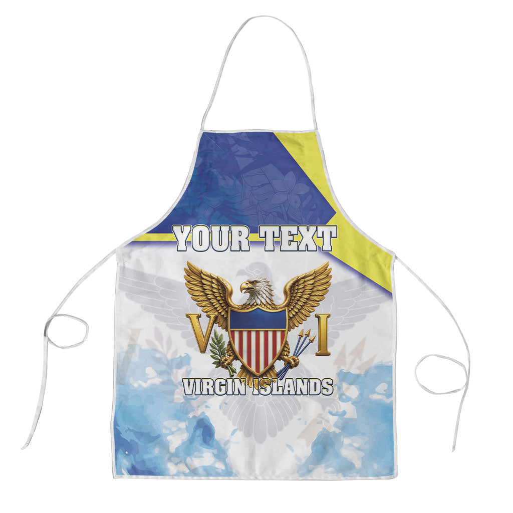Personalized US Virgin Islands Apron Happy Independence Day