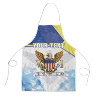 Personalized US Virgin Islands Apron Happy Independence Day