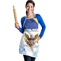 Personalized US Virgin Islands Apron Happy Independence Day