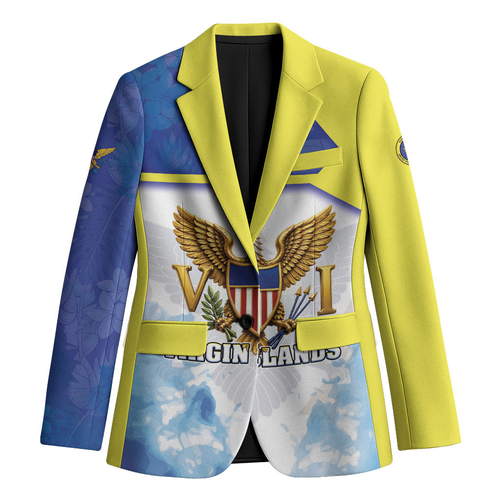 Personalized US Virgin Islands Blazer Happy Independence Day