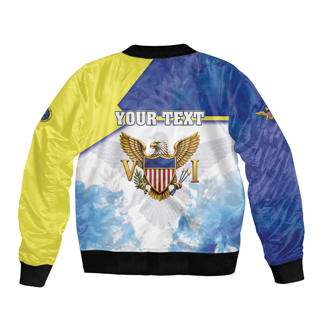 Personalized US Virgin Islands Bomber Jacket Happy Independence Day