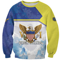 Personalized US Virgin Islands Sweatshirt Happy Independence Day