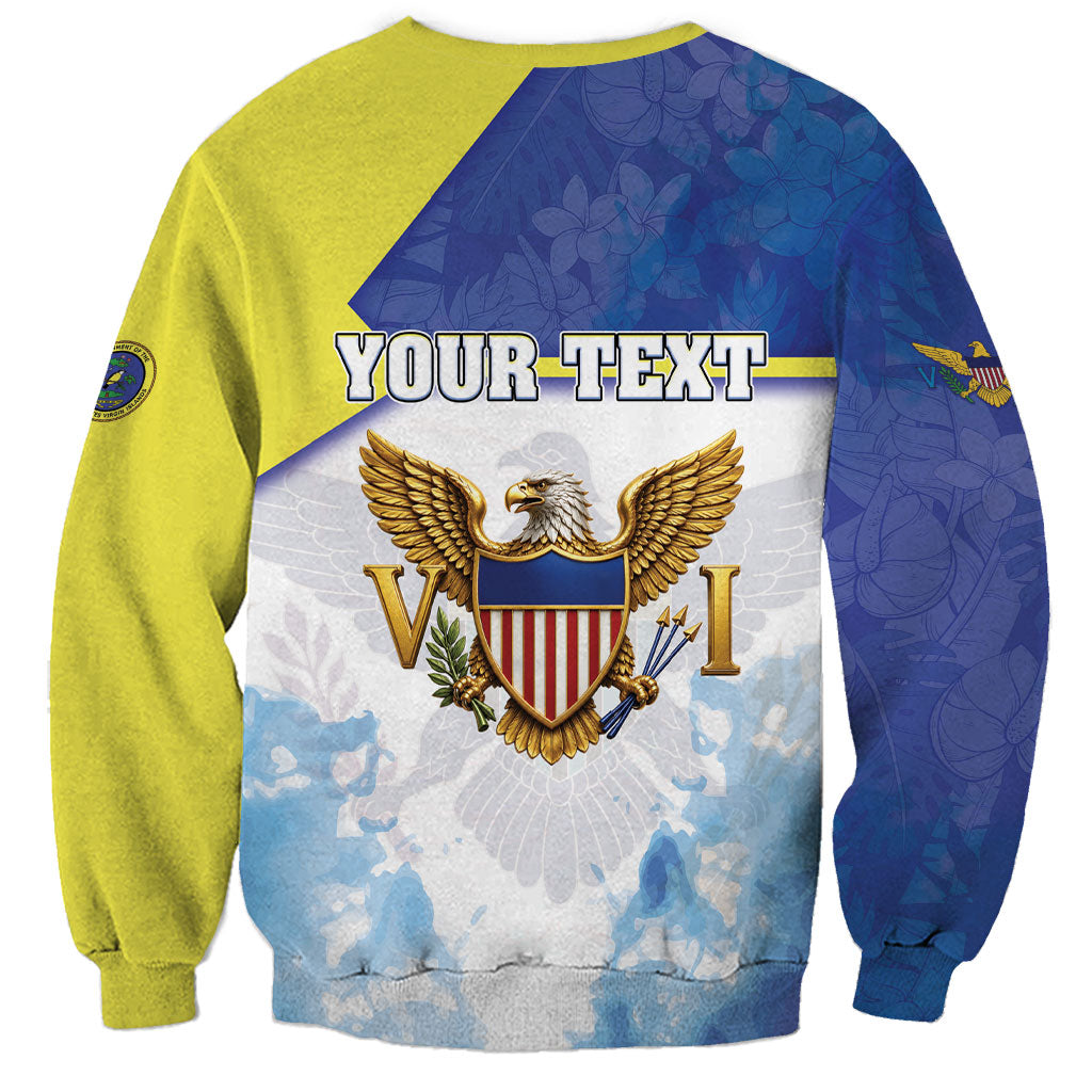 Personalized US Virgin Islands Sweatshirt Happy Independence Day