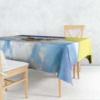 Personalized US Virgin Islands Tablecloth Happy Independence Day
