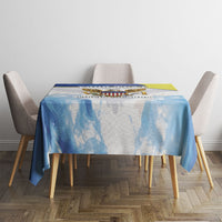 Personalized US Virgin Islands Tablecloth Happy Independence Day