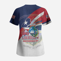 Liberia 1847 Scrub Top Happy Independence Day
