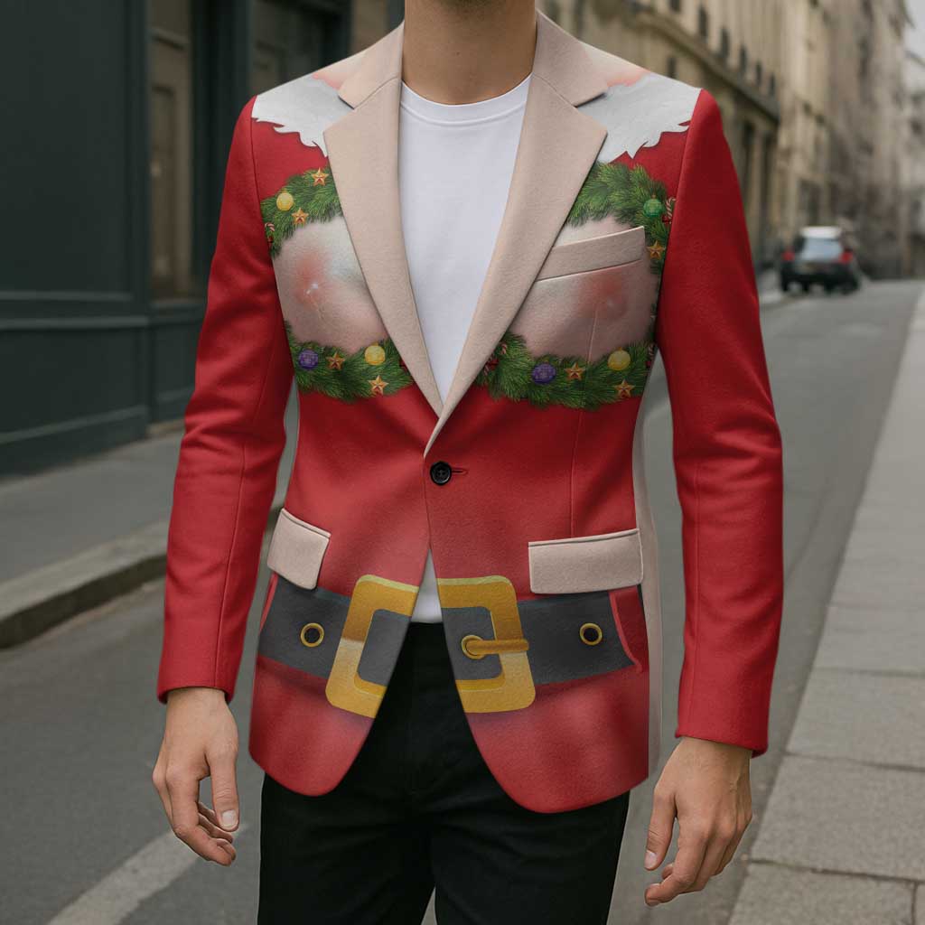 Funny Christmas Costume Blazer Busty Big Boobs - Wonder Print Shop
