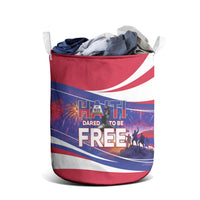 1804 Haiti Independence Laundry Basket Haitian Pride Patriotic Heritage