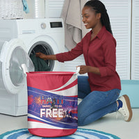 1804 Haiti Independence Laundry Basket Haitian Pride Patriotic Heritage