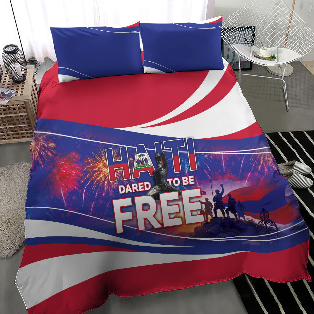 1804 Haiti Independence Bedding Set Haitian Pride Patriotic Heritage