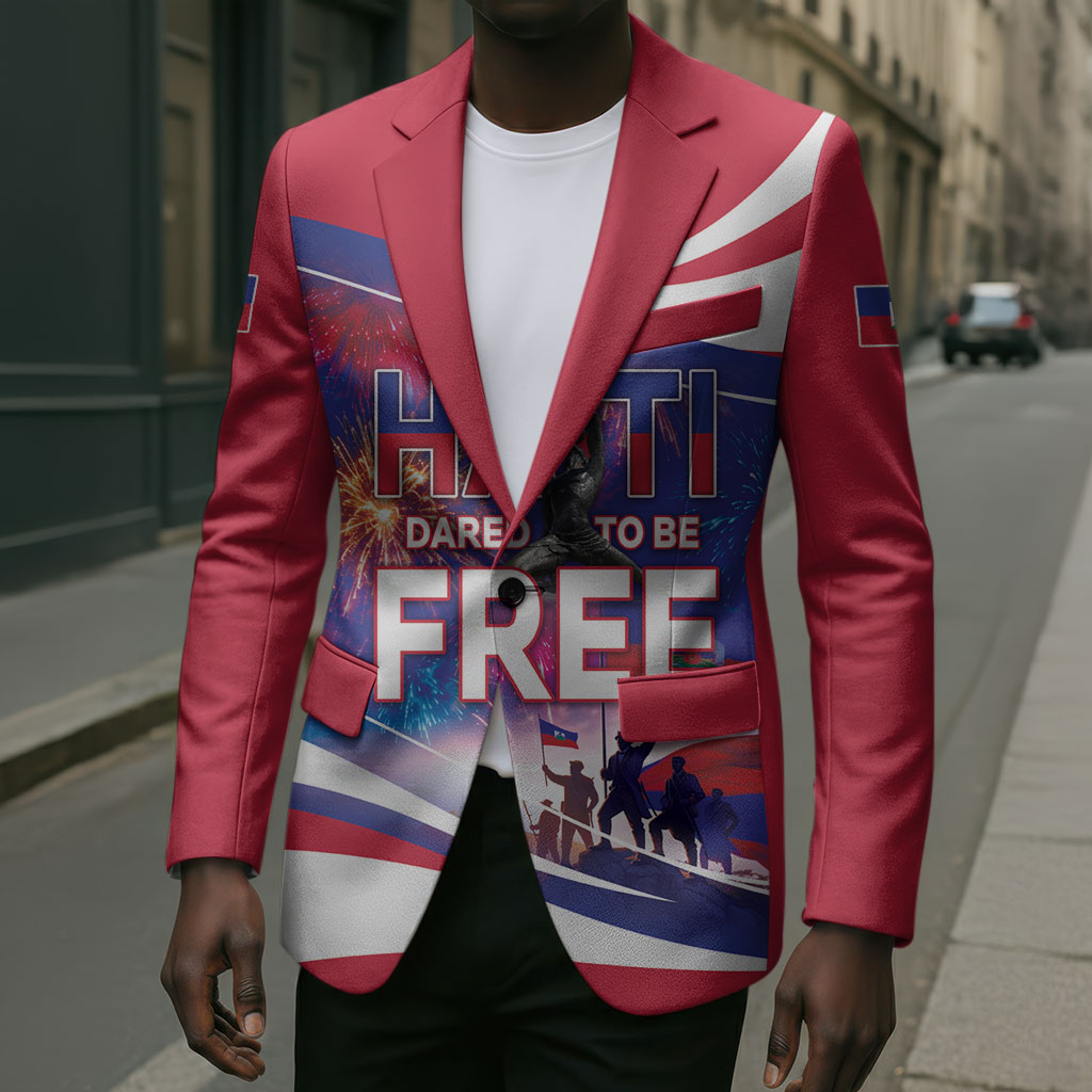 1804 Haiti Independence Blazer Haitian Pride Patriotic Heritage