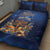 Jewish Hanukkah Festival Quilt Bed Set Let's Get Lit LT05 - Wonder Print Shop