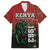 Personalised Kenya Jamhuri Day Family Matching Long Sleeve Bodycon Dress and Hawaiian Shirt One Nation One Flag One People LT05 - Wonder Print Shop