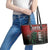 Kenya Jamhuri Day Leather Tote Bag One Nation One Flag One People LT05 - Wonder Print Shop