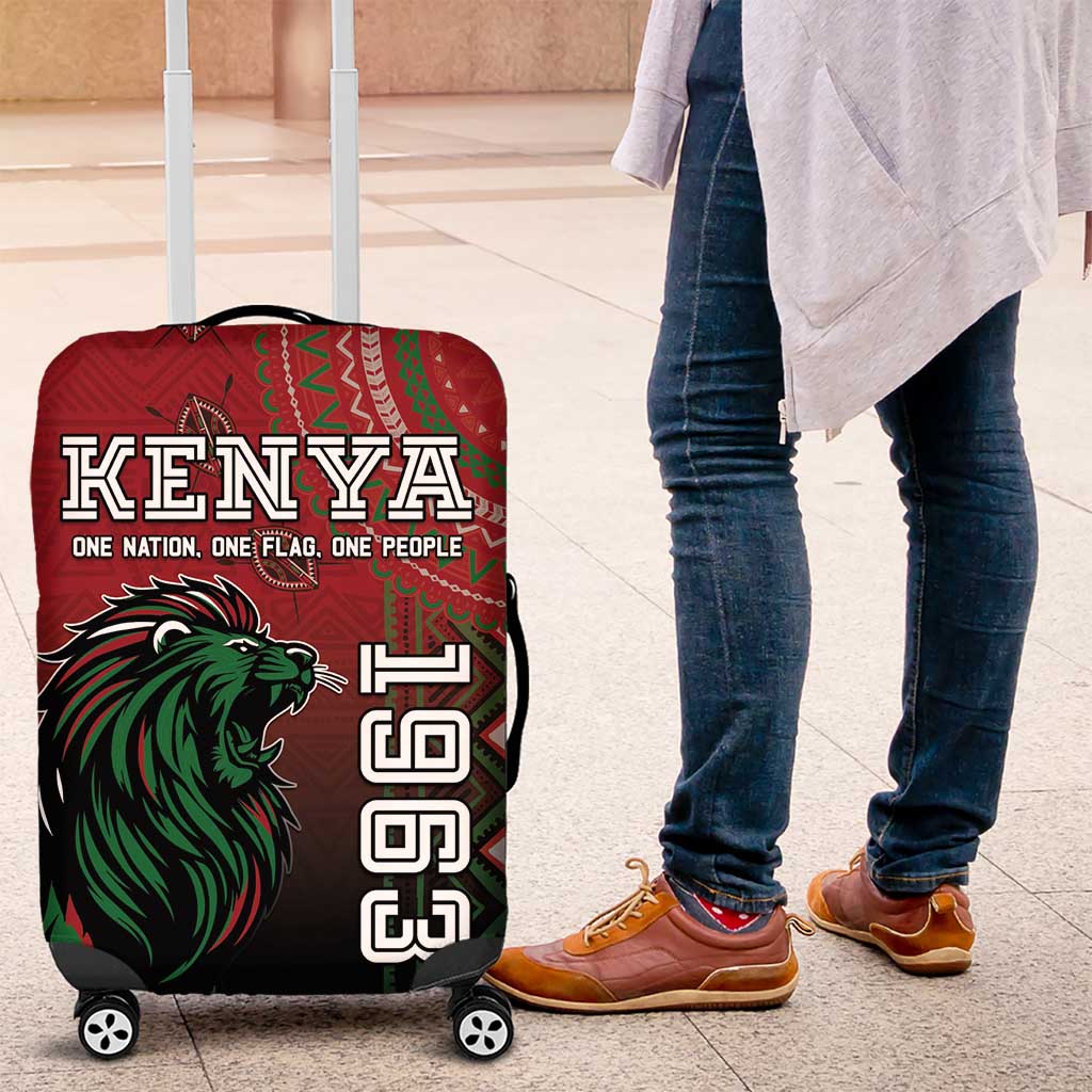 Kenya Jamhuri Day Luggage Cover One Nation One Flag One People LT05 - Wonder Print Shop