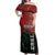 Personalised Kenya Jamhuri Day Off Shoulder Maxi Dress One Nation One Flag One People LT05 - Wonder Print Shop