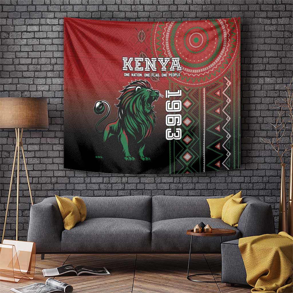 Kenya Jamhuri Day Tapestry One Nation One Flag One People