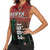 Personalised Kenya Jamhuri Day Women Sleeveless Polo Shirt One Nation One Flag One People LT05 - Wonder Print Shop