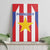 Paraguay Star Football Canvas Wall Art Go Albirroja