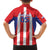 Custom Paraguay Star Football Family Matching Long Sleeve Bodycon Dress and Hawaiian Shirt Go Albirroja