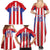 Custom Paraguay Star Football Family Matching Summer Maxi Dress and Hawaiian Shirt Go Albirroja