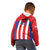 Custom Paraguay Star Football Kid Hoodie Go Albirroja