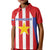 Custom Paraguay Star Football Kid Polo Shirt Go Albirroja