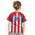 Custom Paraguay Star Football Kid T Shirt Go Albirroja