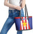 Paraguay Star Football Leather Tote Bag Go Albirroja