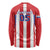 Custom Paraguay Star Football Long Sleeve Shirt Go Albirroja