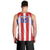 Custom Paraguay Star Football Men Tank Top Go Albirroja