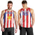 Custom Paraguay Star Football Men Tank Top Go Albirroja