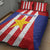 Paraguay Star Football Quilt Bed Set Go Albirroja