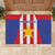 Paraguay Star Football Rubber Doormat Go Albirroja